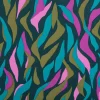 Viskose Stoff Lenzing EcoVero™ Abstract grün pink 1,38m Breite