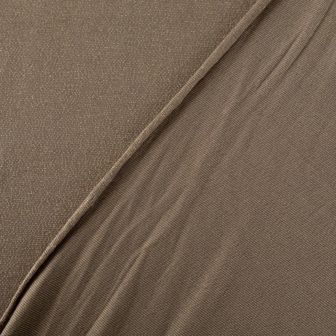 Viskose Stoff Lurex Jeresey altgold 1,60m Breite