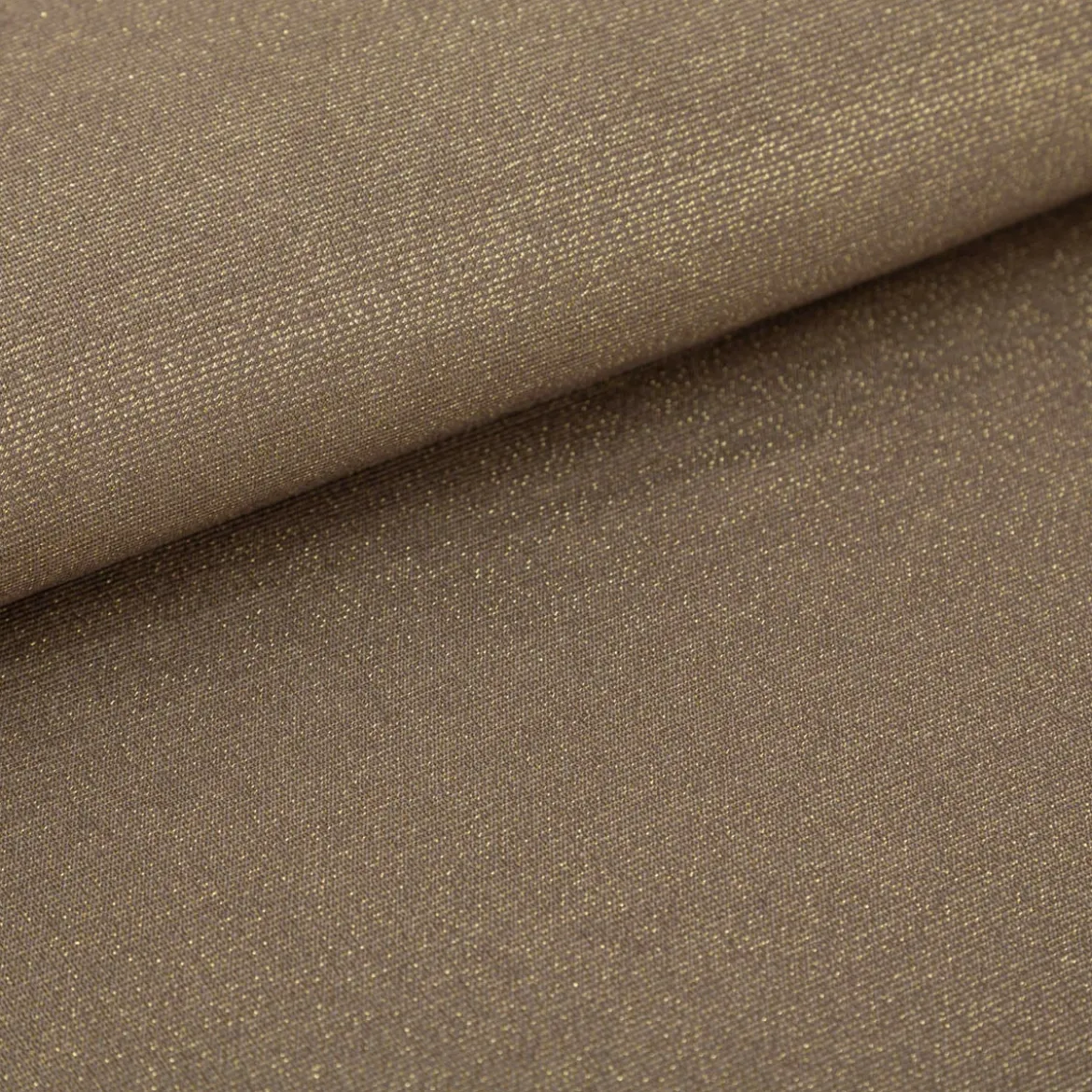 Viskose Stoff Lurex Jeresey altgold 1,60m Breite