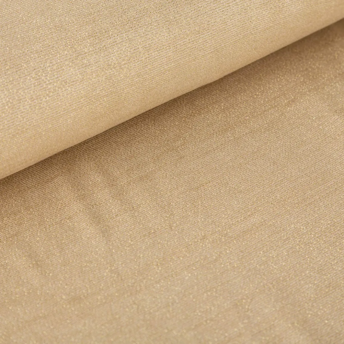 Viskose Stoff Lurex Jeresey gold 1,60m Breite