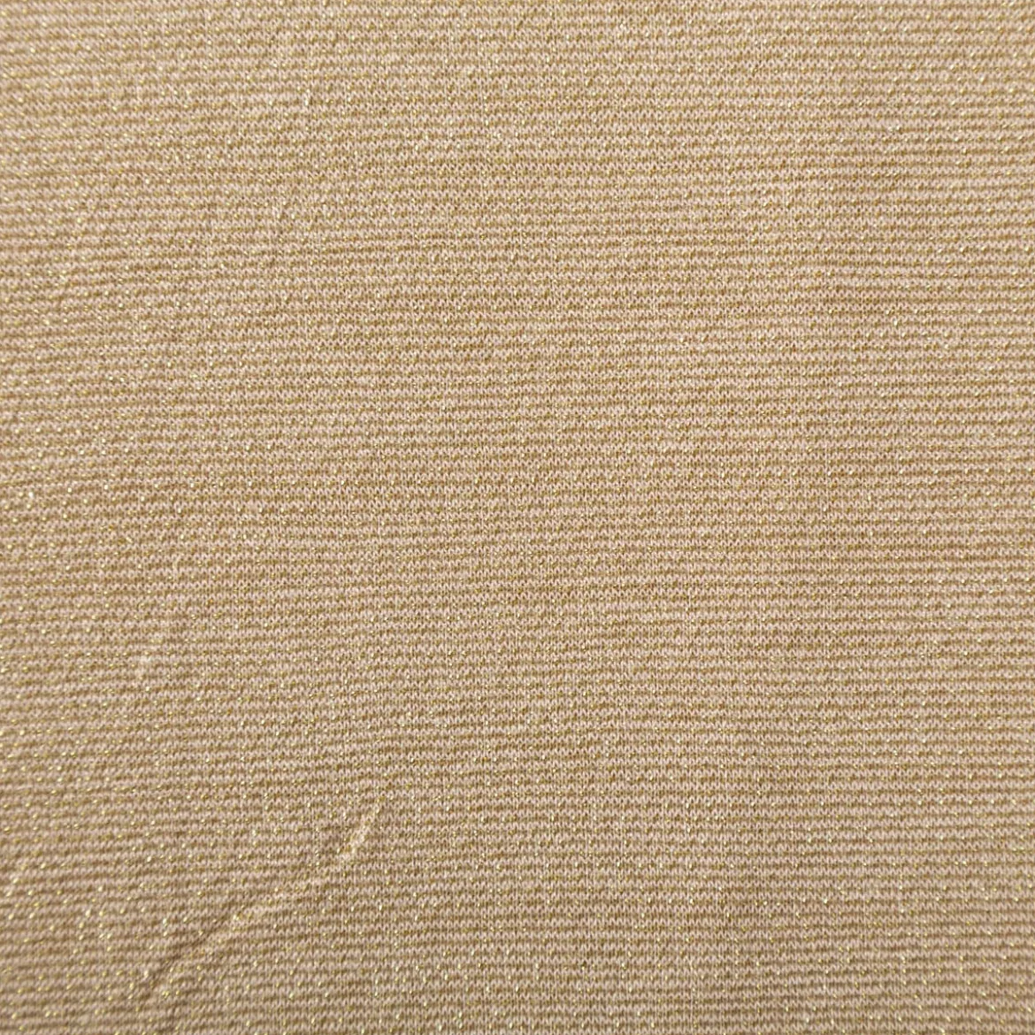 Viskose Stoff Lurex Jeresey gold 1,60m Breite