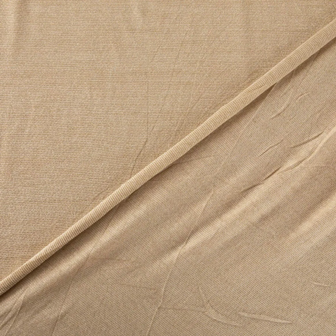 Viskose Stoff Lurex Jeresey gold 1,60m Breite