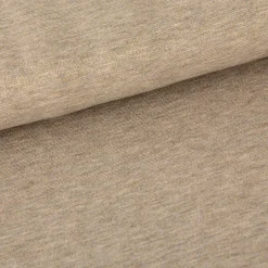 Viskose Stoff Lurex Jeresey natur gold 1,60m Breite