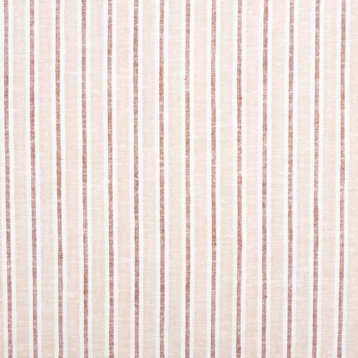 Viskose Stoff mit 30% Leinenanteil Streifen natur 137cm Breite
