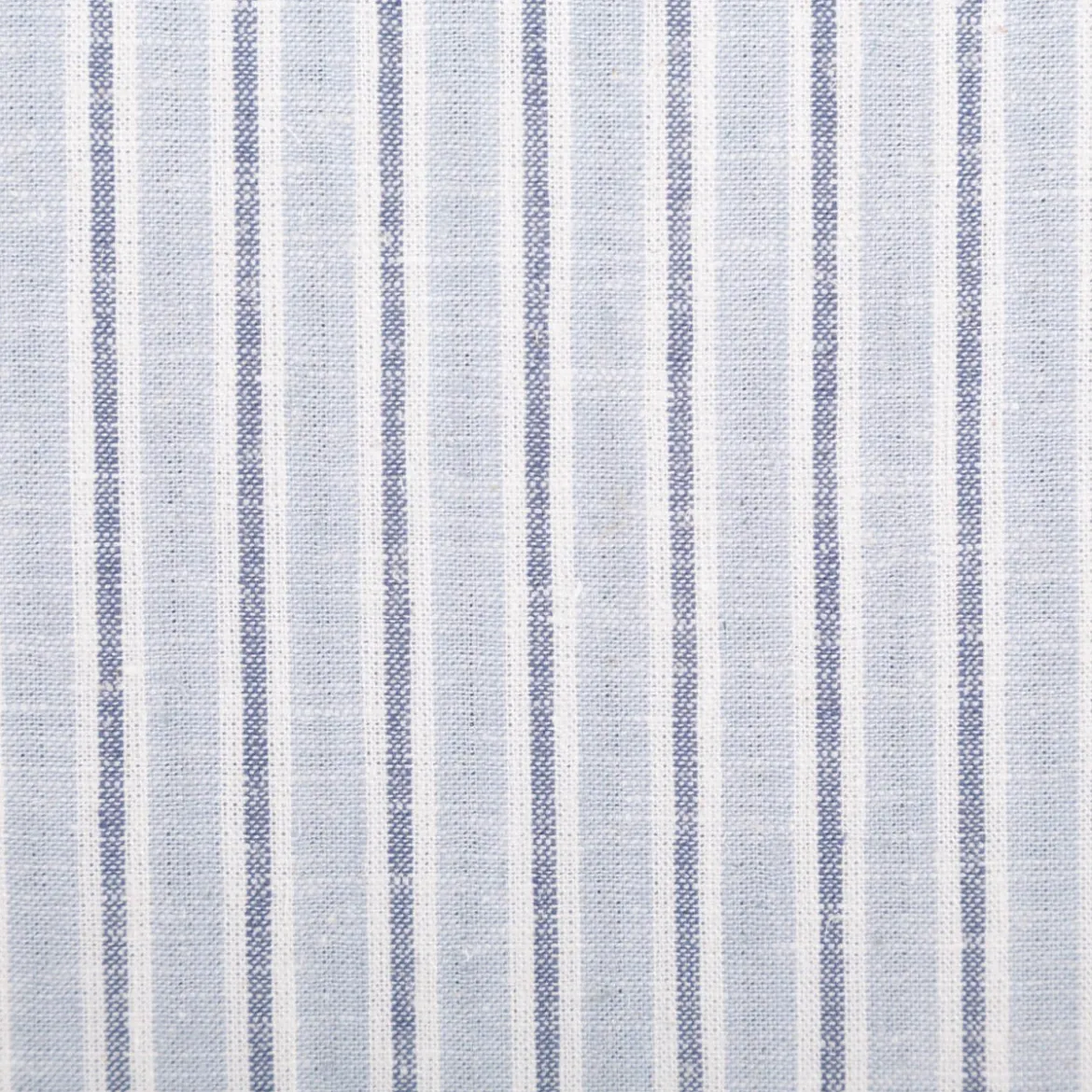 Viskose Stoff mit 30% Leinenanteil Streifen blau 137cm Breite