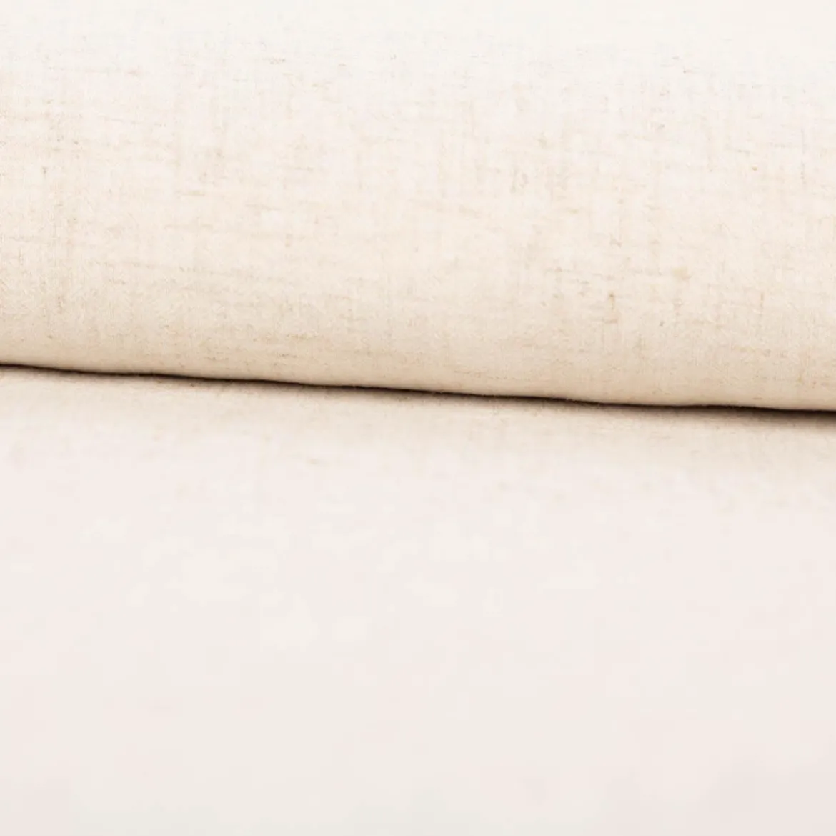 Viskose Stoff mit 15% Leinenanteil natur 1,35m Breite