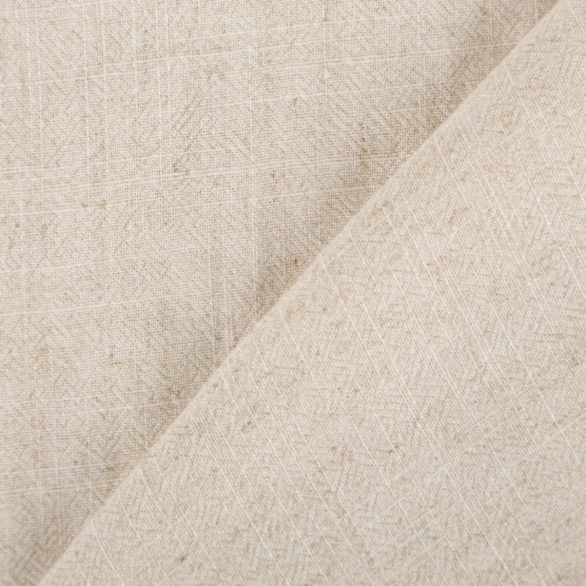 Viskose Stoff mit 30% Leinenanteil Slub natur 1,40m Breite