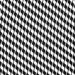 Viskose Stoff Nylon Twill Retro abstrakt weiß schwarz 145cm Breite