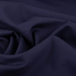 Viskose Stoff Piqué Doppelgewebe uni Marineblau 150 cm breit