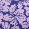 Viskose Stoff Radiance Blüten violett 1,42m Breite