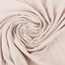Viskose Stoff Radiance Meterware für Bekleidung uni beige 1,40m Breite