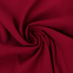 Viskose Stoff Stretch Rosella uni dunkelrot 1,40m Breite