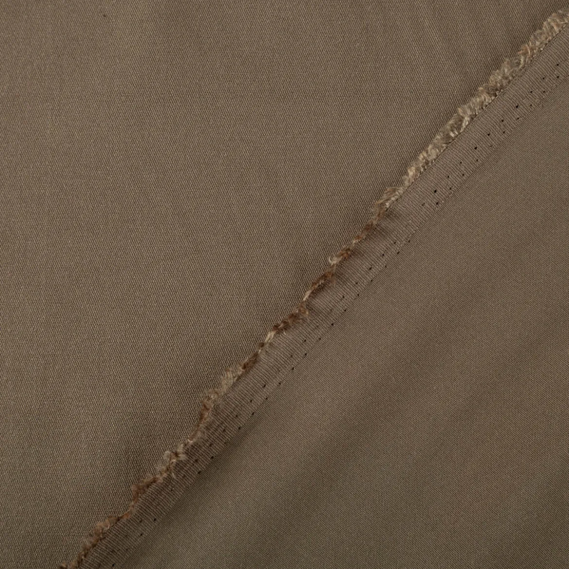 Viskose Stoff Stretch Rosella uni olive dunkelgrün 1,40m Breite