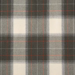Viskose Stoff Tartan Muster Schottenkaro kariert beige grün rot 1,4m Breite
