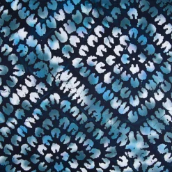 Viskose Stoff Unique Crafted Batik Viskose dunkelblau 1,37m Breite