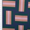 Viskose Stoff Webware Geoluxe Braid Stripe by Ki-ba-doo Streifen royalblau von Swafing 1,50m Breite