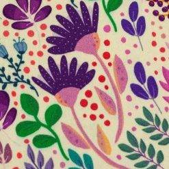 Viskose Stoff Webware In Full Bloom by Emjo-Design von Swafing natur bunt 1,50m Breite