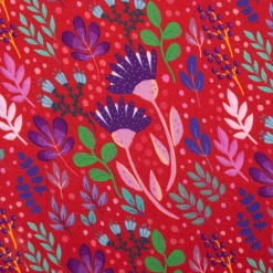 Viskose Stoff Webware In Full Bloom by Emjo-Design von Swafing rot bunt 1,50m Breite