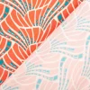 Viskose Stoff Webware Vienna Coral by Bienvenido Colorido von Swafing koralle 1,50m Breitevienna