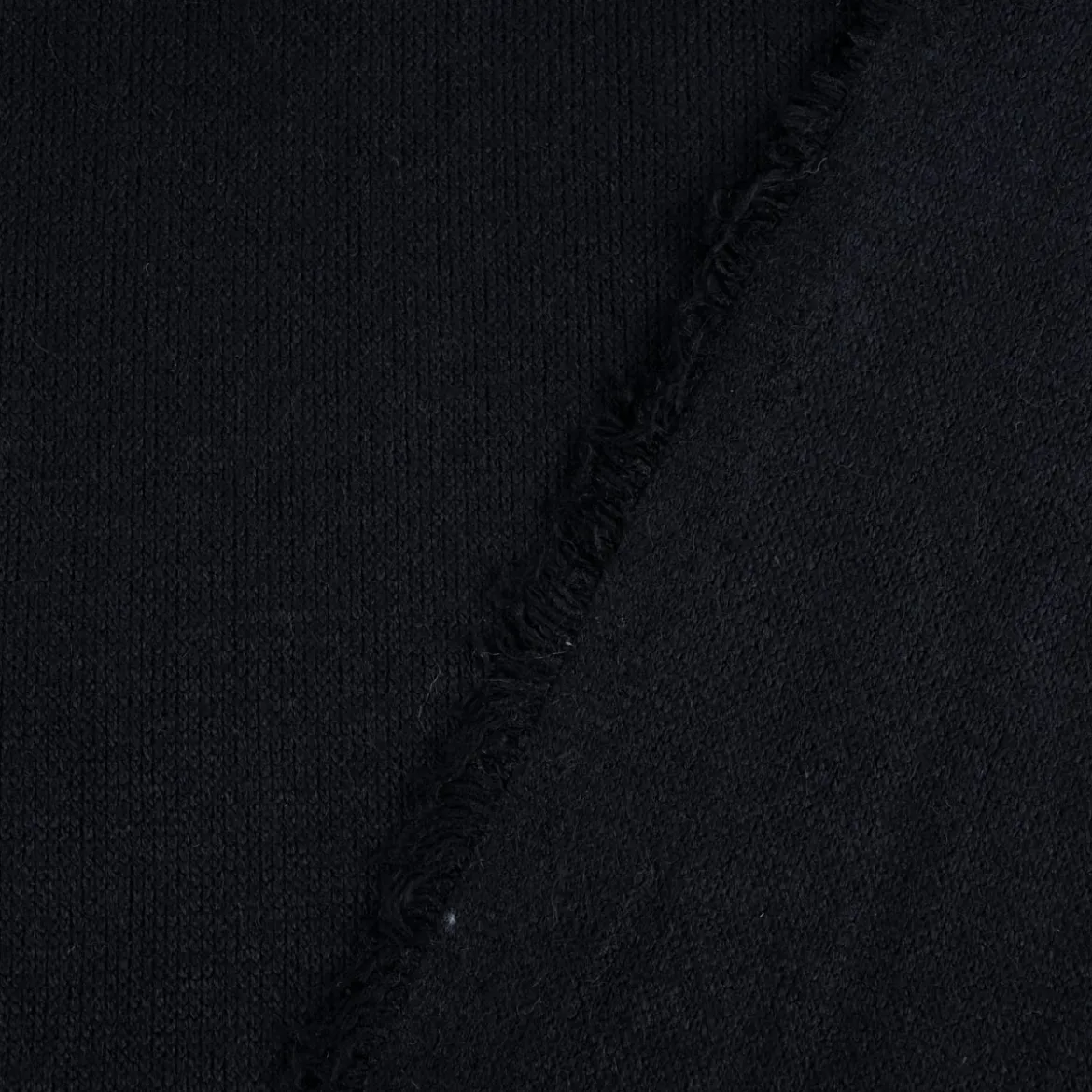 Viskose Strickstoff Feinstrick uni schwarz 1,50m Breite