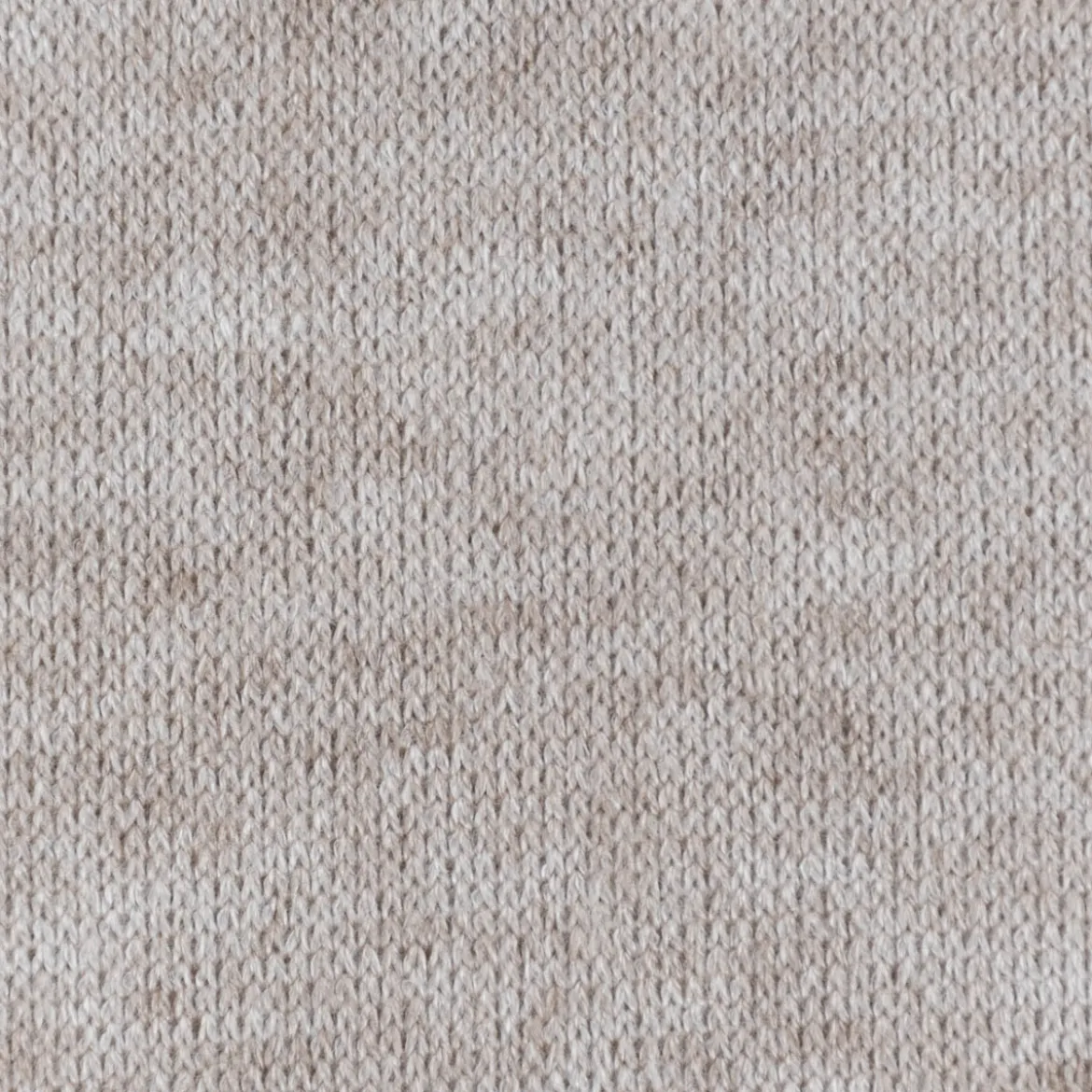 Viskose Strickstoff Feinstrick uni beige meliert 1,50m Breite
