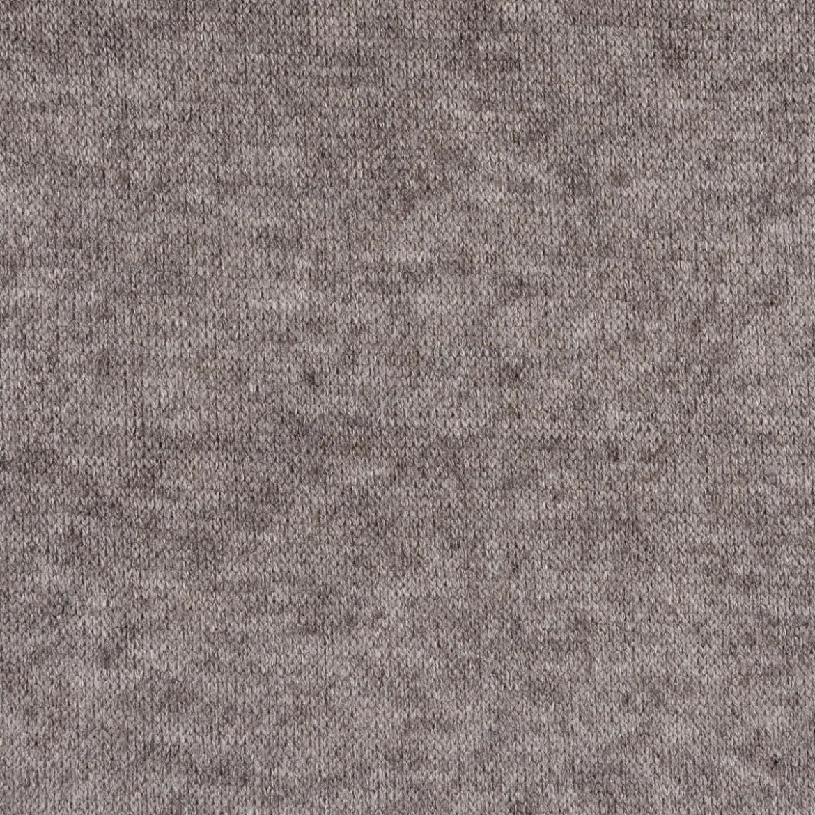 Viskose Strickstoff Feinstrick uni taupe meliert 1,50m Breite