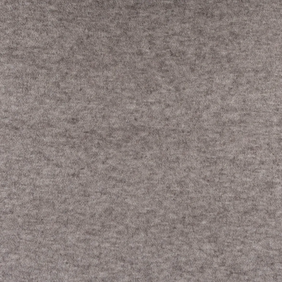 Viskose Strickstoff Feinstrick uni taupe meliert 1,50m Breite