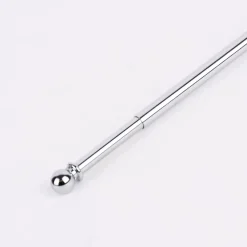 Vitragenstange Jubi Chrom silberfarbig glänzend 30-40cm