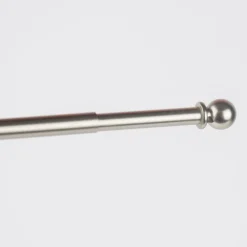 Vitragenstange Jubi Nickel silberfarbig matt 30-40cm