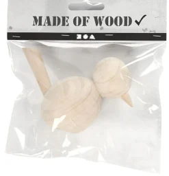 Vogel aus Holz 5 x 12 x 7,6cm von Creativ Company
