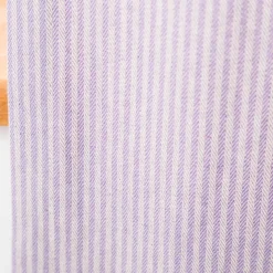 Vorhang mit Ösen Dobby Streifen lila beige in 245cm oder Wunschlänge von SCHÖNER LEBEN.