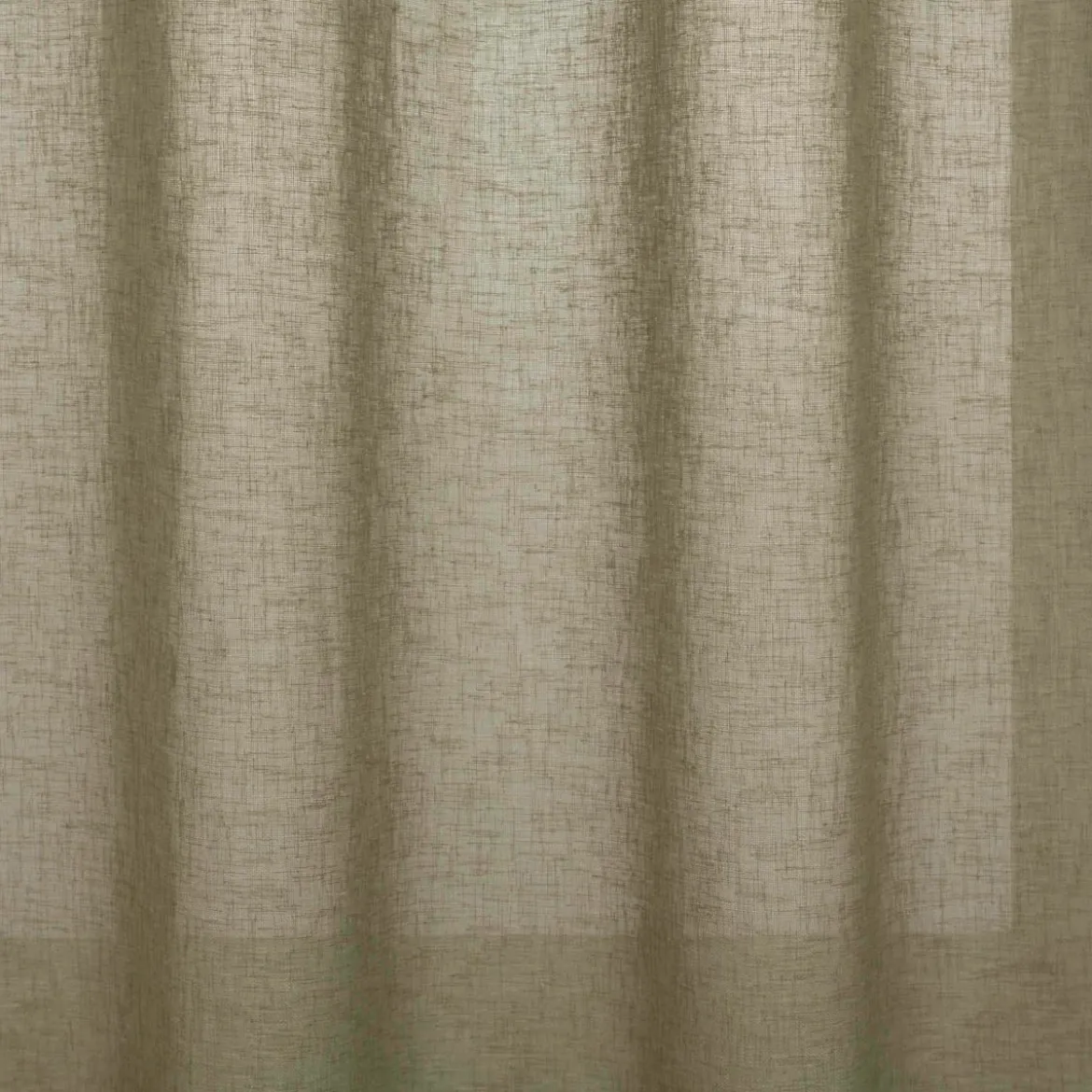 Vorhang mit Ösen Leinenoptik halbtransparent lindgrün 140x245cm