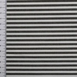 Vorhangstoff Dekostoff Föhr Streifen anthrazit weiß 165cm Stoffbreite