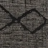 Vorhangstoff Dekostoff Jacquard Novo Hexagon schwarz-grau 154cm Breite