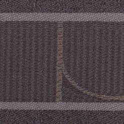Vorhangstoff Dekostoff Jacquard Art Decó Streifen grau 160cm Breite