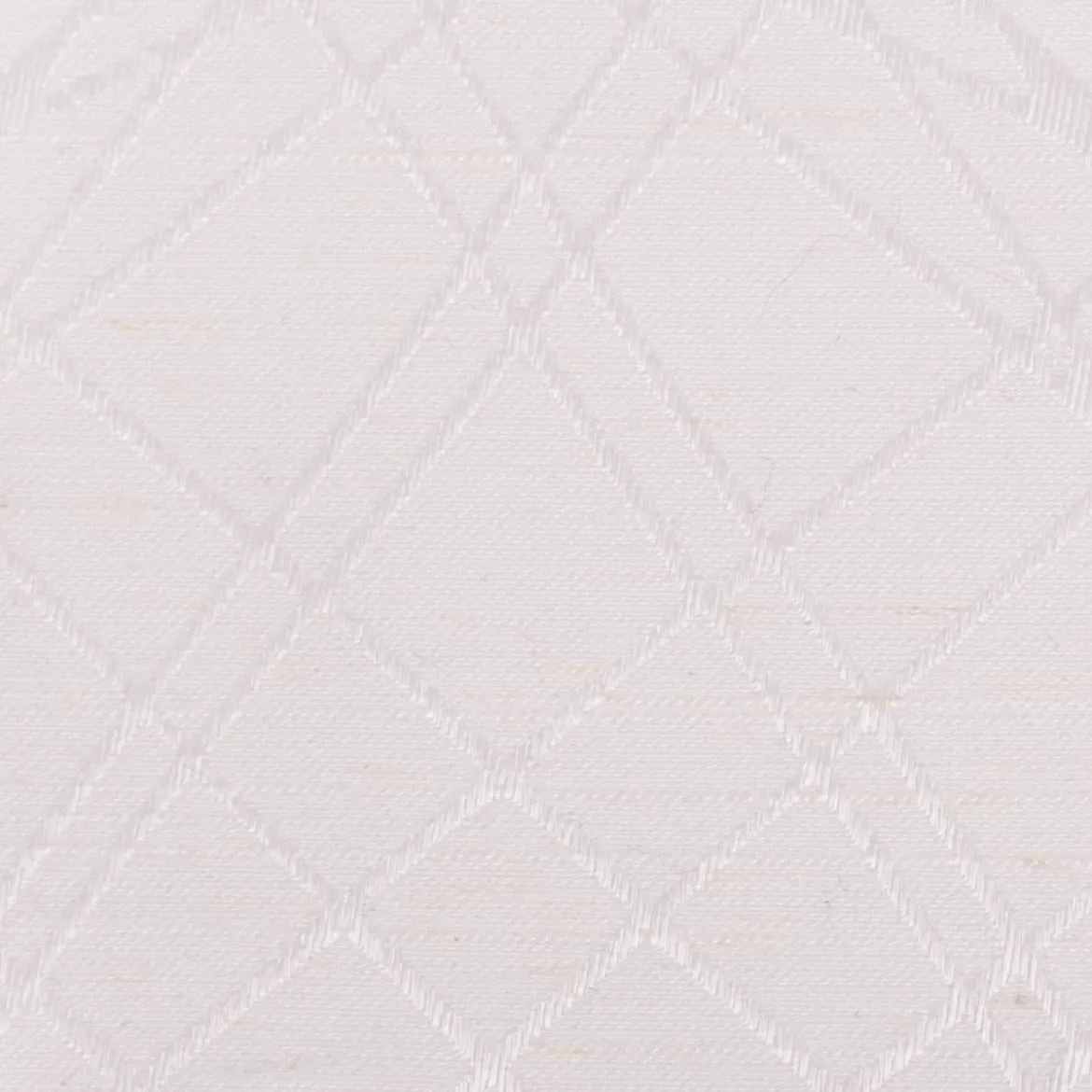 Vorhangstoff Dekostoff Jacquard Bosco blickdickt Grafik Linien wollweiß 154cm Breite