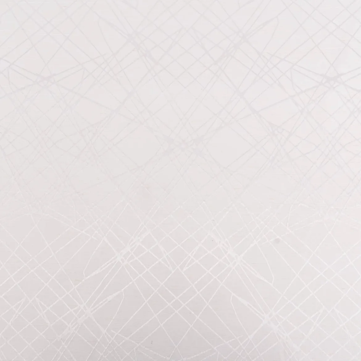 Vorhangstoff Dekostoff Jacquard Bosco blickdickt Grafik Linien wollweiß 154cm Breite