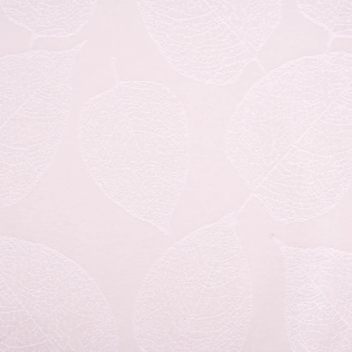 Vorhangstoff Dekostoff Jacquard Leave blickdickt Blätter hell-beige 150cm Breite