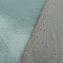 Vorhangstoff Dekostoff Satinstoff Kandinsky uni mint grün 300cm Breite
