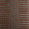 Vorhangstoff Jacquard Stoff Linux Braun und Grau 154cm Breite