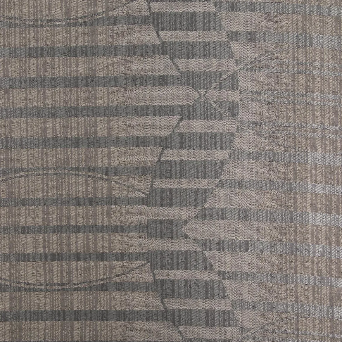 Vorhangstoff Jacquard Stoff Linux Grautöne 154cm Breite