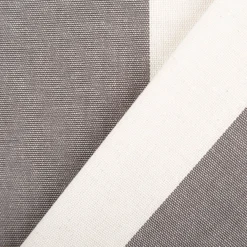 Vorhangstoff Jacquard Stoff Dekostoff Streifen grau ecru pink 165cm Stoffbreite
