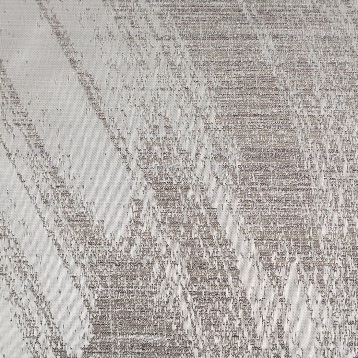 Vorhangstoff Jacquard Tindra helle Grautöne 154cm Breite