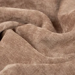 Vorhangstoff Thermostoff Chenille Manchester isolierend taupe 1,45m Breite