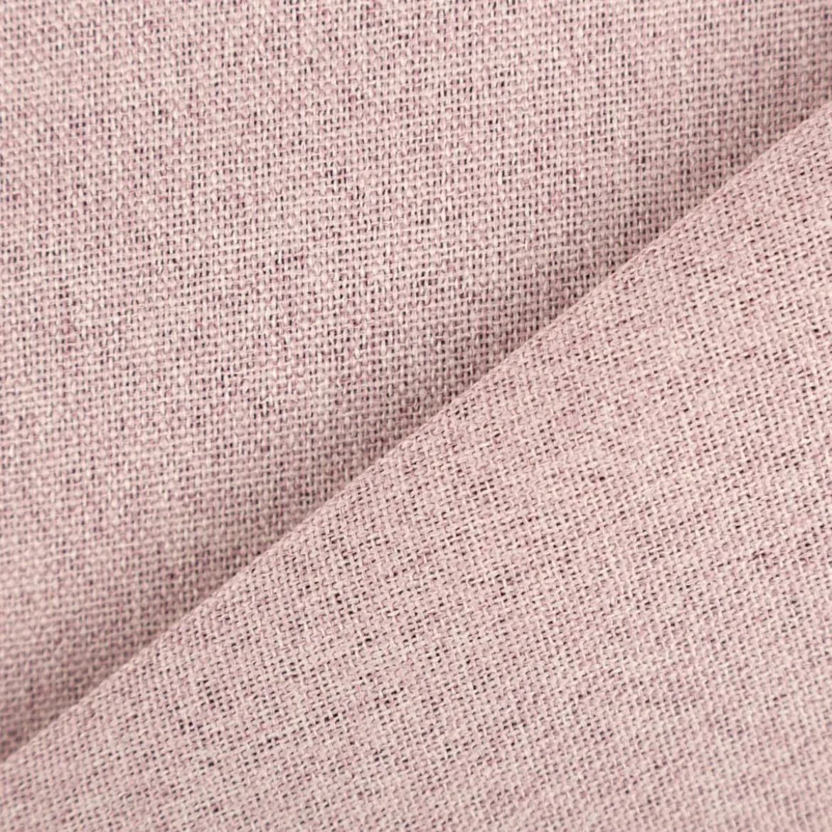 Vorhangstoff Verdunklungsstoff Struktur Rosa meliert Doubleface 1,47m Breite