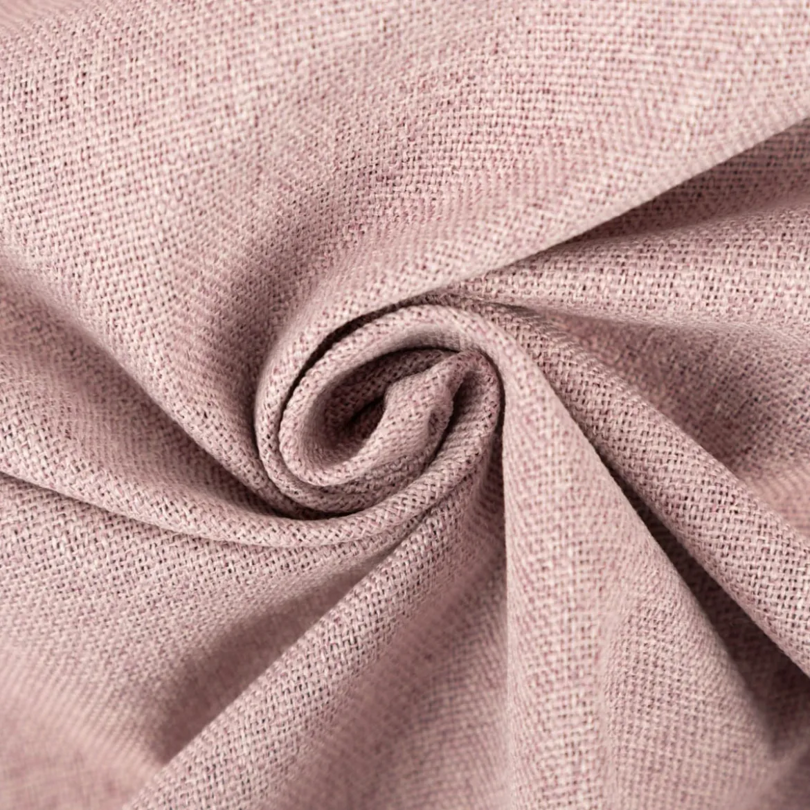Vorhangstoff Verdunklungsstoff Struktur Rosa meliert Doubleface 1,47m Breite