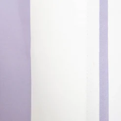 Vorhang Streifen flieder ecru mit Smok-Schlaufenband 245x130cm (HxB) oder Wunschmaß von SCHÖNER LEBEN.
