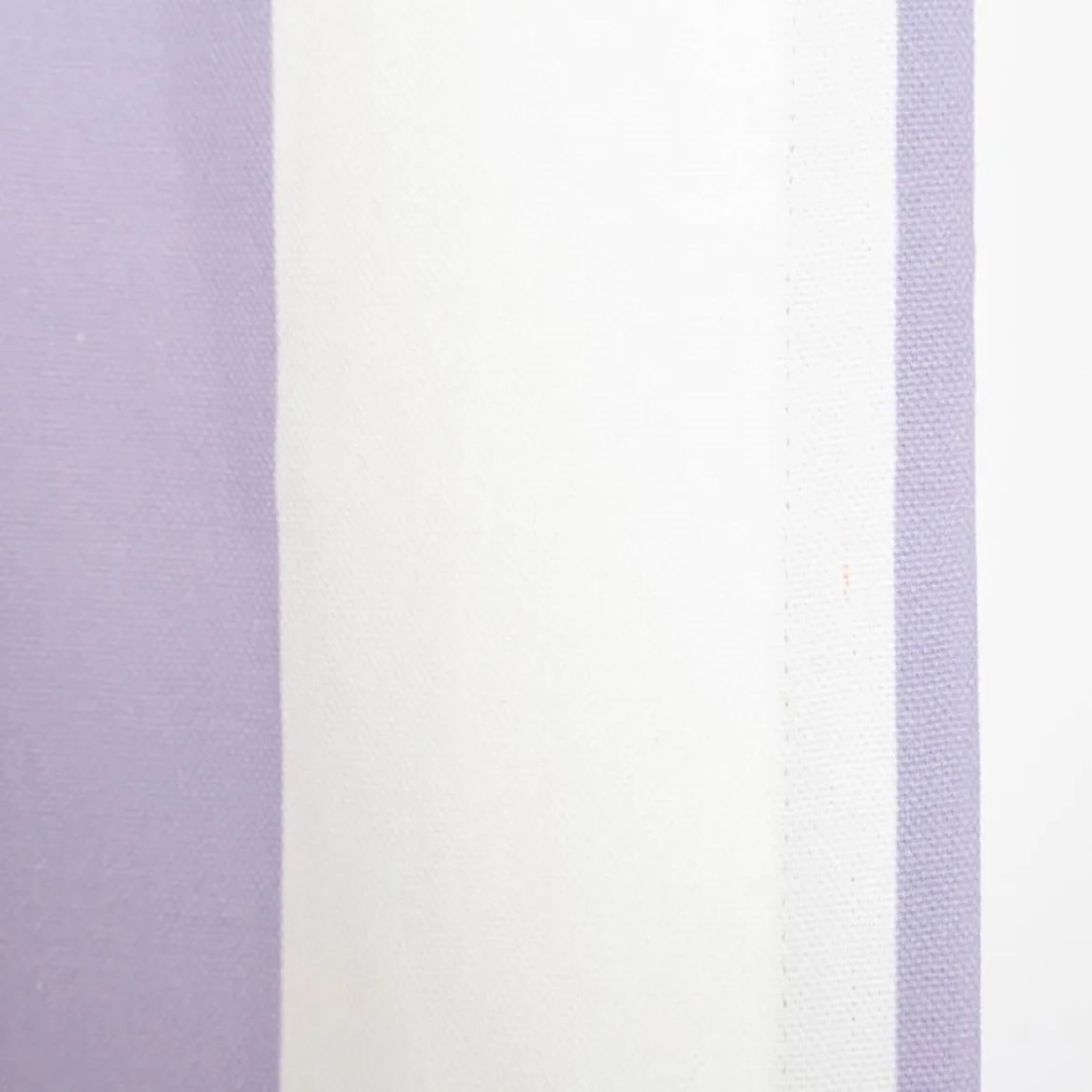 Vorhang Streifen flieder ecru mit Smok-Schlaufenband 245x130cm (HxB) oder Wunschmaß von SCHÖNER LEBEN.