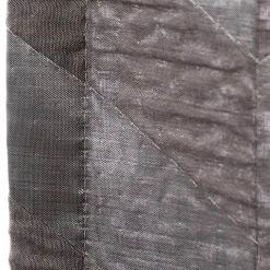 Vorhang Willow Doubleface Doppelgewebe Chevron Streifen anthrazit in 245cm hoch mit div. Breiten oder Wunschmaß von SCHÖNER LEBEN.