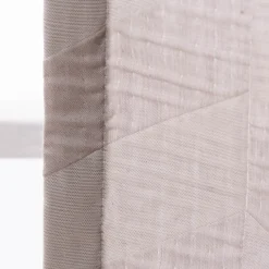 Vorhang Willow Doubleface Doppelgewebe Chevron Streifen beige in 245cm hoch mit div. Breiten oder Wunschmaß von SCHÖNER LEBEN.